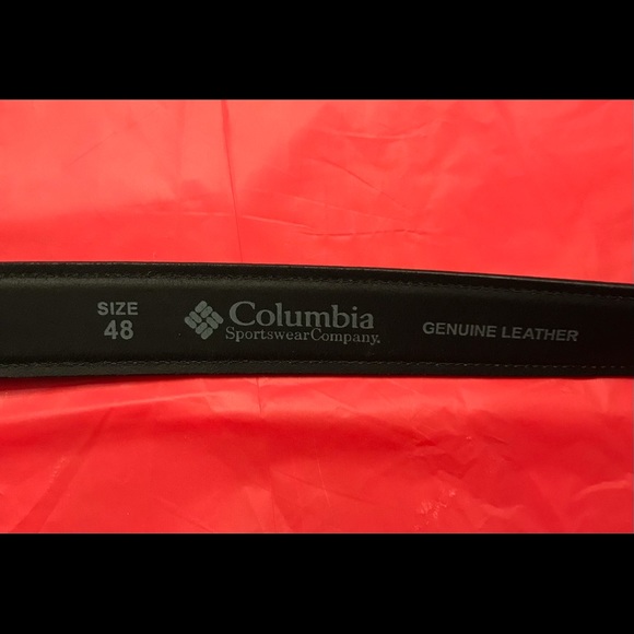 Columbia man’s leather belt in excellent used condition sz 48 ( xL/xxL) - Picture 5 of 5